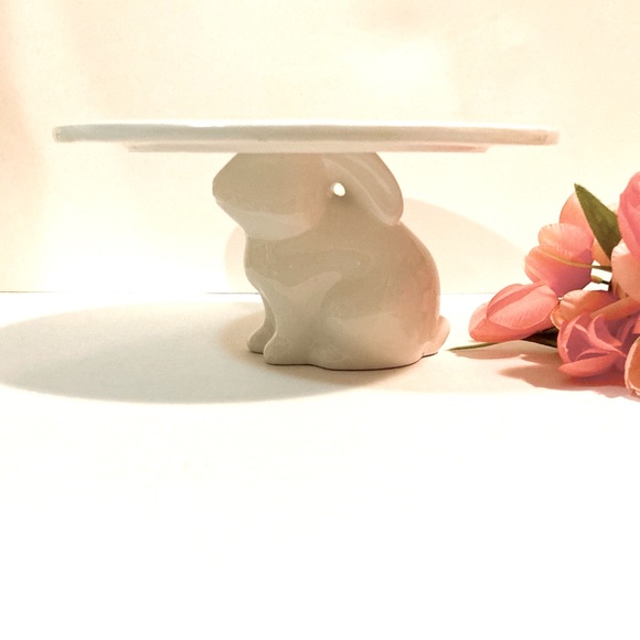 Target Dining Large Target Ceramic Bunny Cake Stand Poshmark